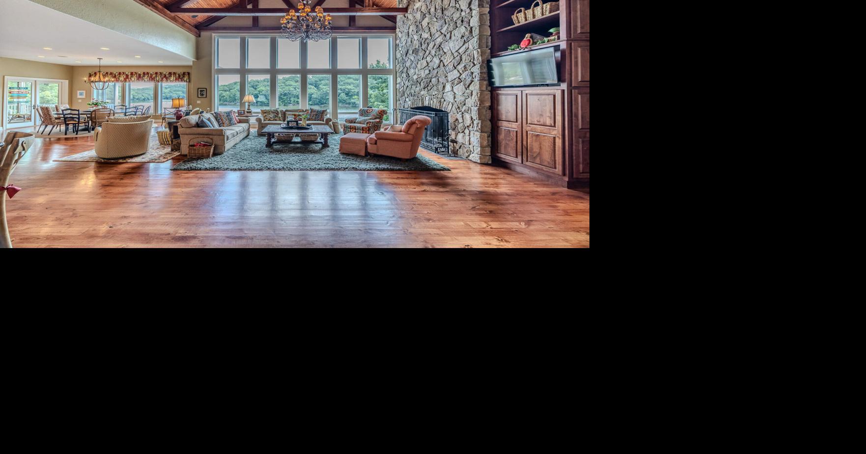 Stunning $6 Million Lakefront Estate For Sale: 10 Acres With 850 Feet Of Shoreline In Osage Beach
