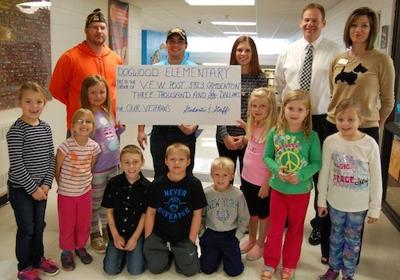 Dogwood Elementary Donates To VFW