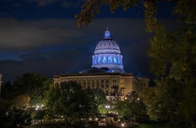 Missouri Capitol Dome Lit Blue & White To Support Israel