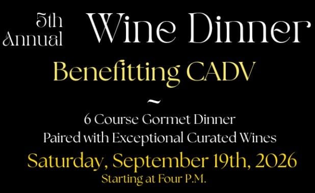 Wine, Dine & Give Back: Jolly Rogers Hosts Six-Course Dinner for CADV