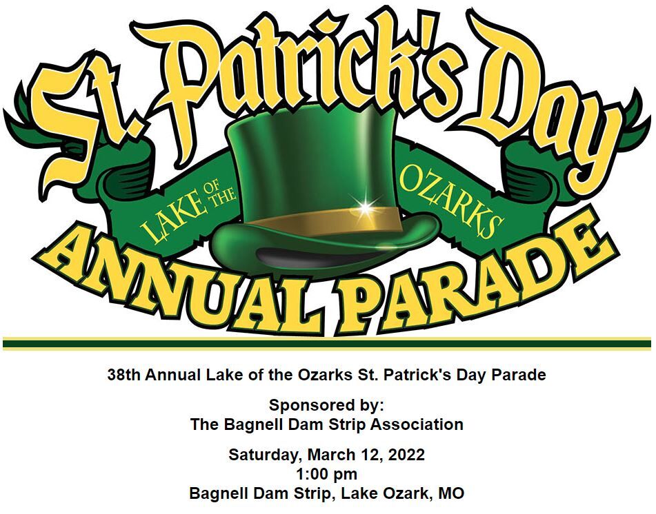 38th Annual Lake of the Ozarks St. Patrick's Day Parade