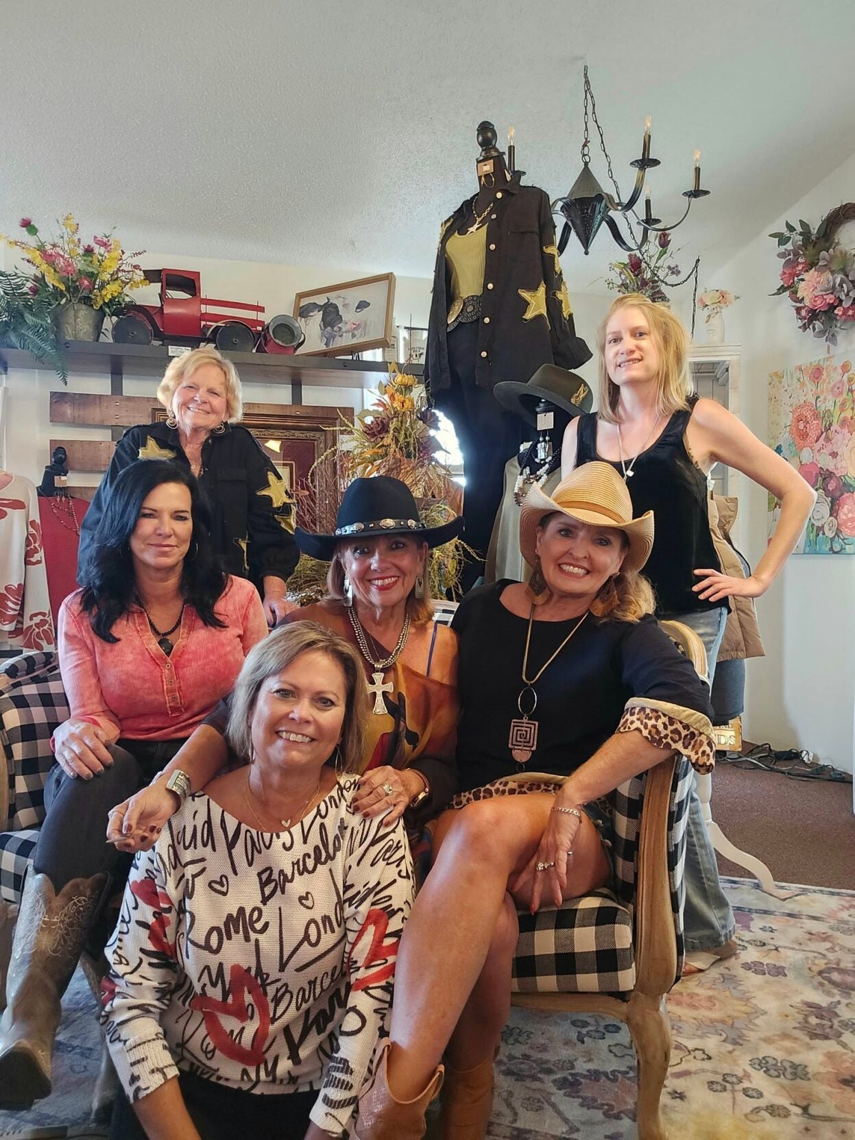 2025 Fall Boutique Crawl group - 2