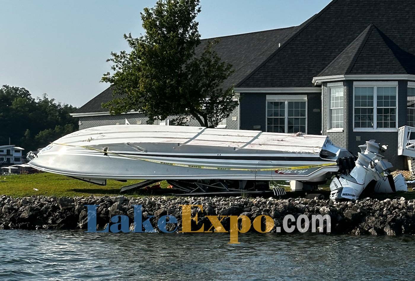 Powerboat Hits Shoreline, Crashes Into Home On Lake Of The Ozarks: 8 ...