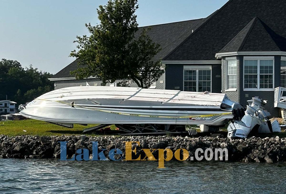Powerboat Hits Shoreline, Crashes Into Home On Lake Of The Ozarks 8
