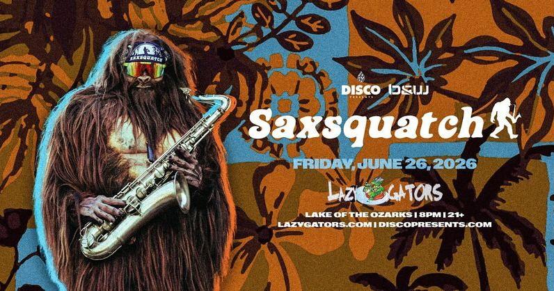Lazy Gators – Live Music by Saxsquatch