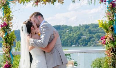 Lake Breeze Terrace Hosts Picturesque Sunset Weddings On Lake Of The Ozarks