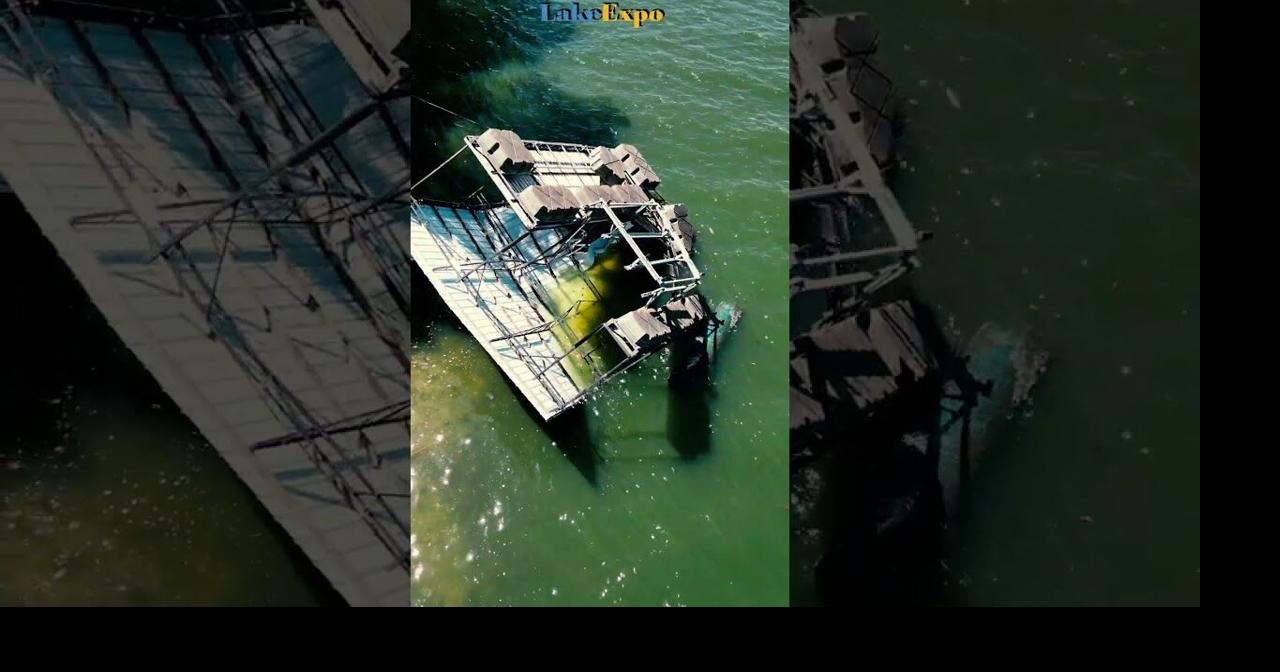 VIDEO: Dock Flipped Over After Mid-Missouri Storms | Lake of the Ozarks