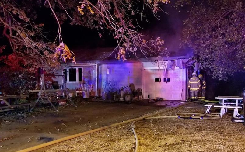 Home Damaged By Fire