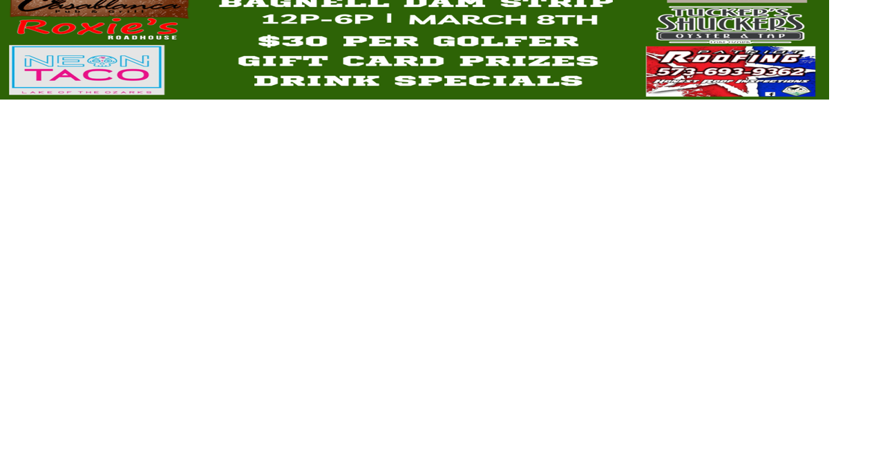 2025 Dam Putt Putt Tournament Events Calendar Lake of the Ozarks