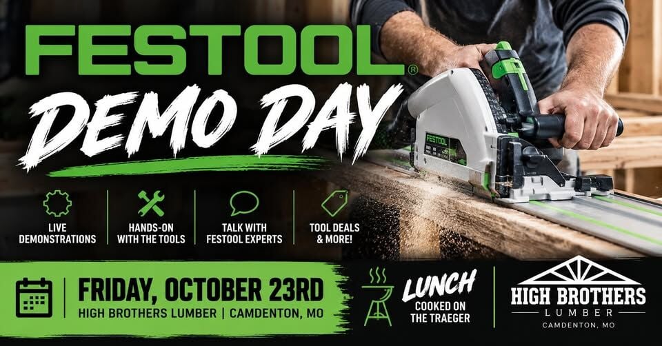 Festool Demo Day @ High Brothers Lumber