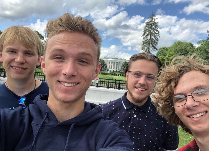SPARK Leaders In D.C. - White House In Background