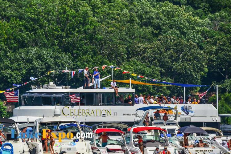 Celebration Yacht at the Shootout