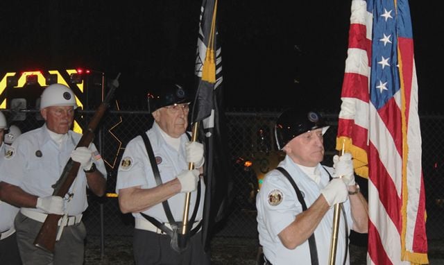 Presenting The Colors At 9/11 Tribute