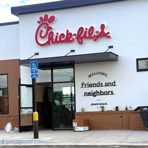 Chick-fil-A Entry Door at Lake of the Ozarks - still under construction