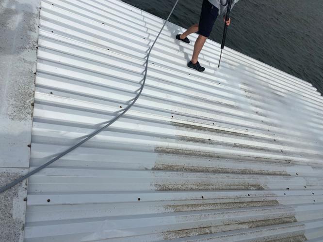Vibrant - Dock Roof Cleaning