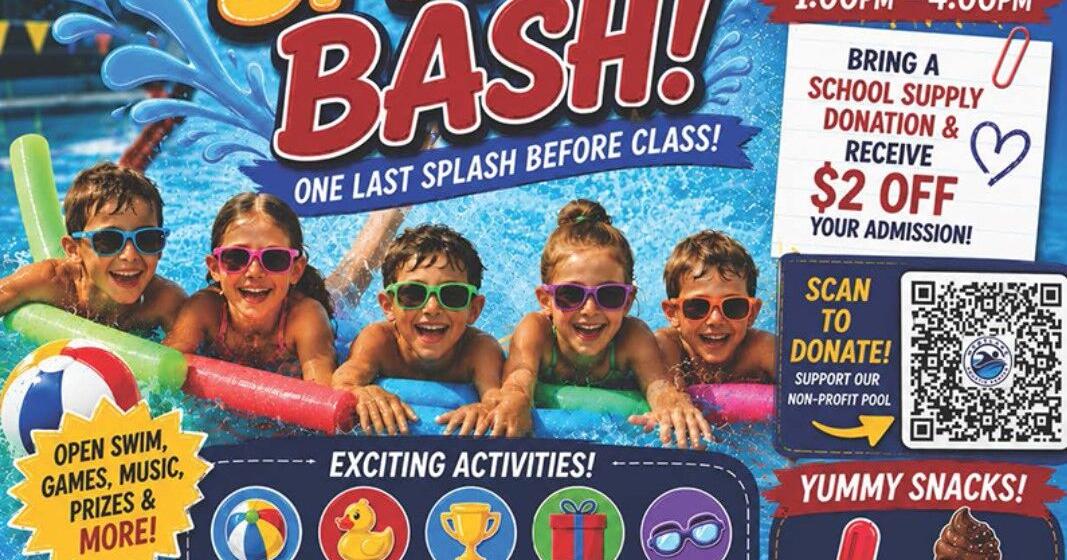 Back-to-School Splash Bash @ The Westlake Aquatic Center