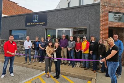 HR Reflexology ribbon cutting