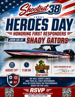 Shootout 'Heroes Day' Treats Lake First Responders To A Day On The Water