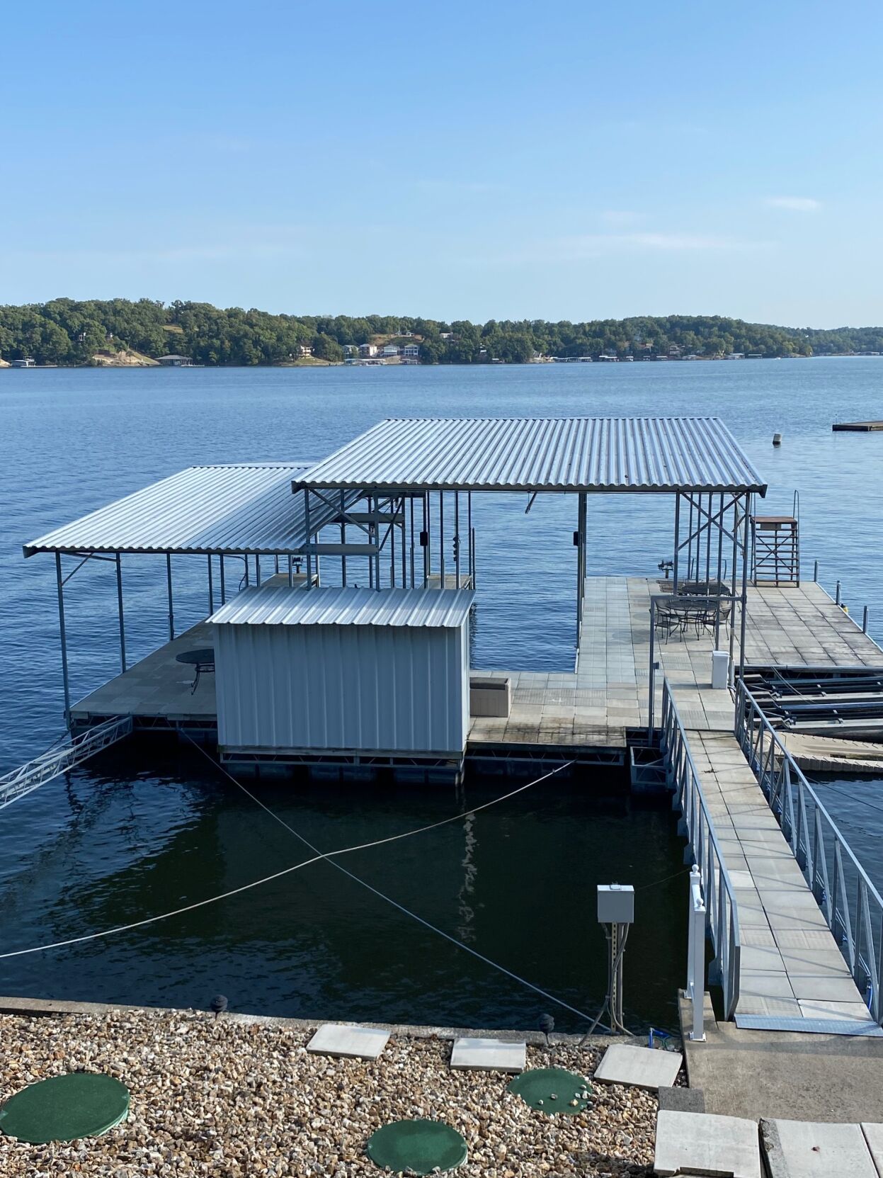 Dock Roof Cleaning - Vibrant