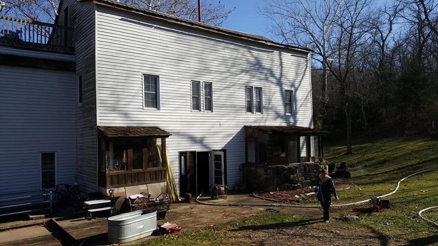 Fire at Bray's Mill