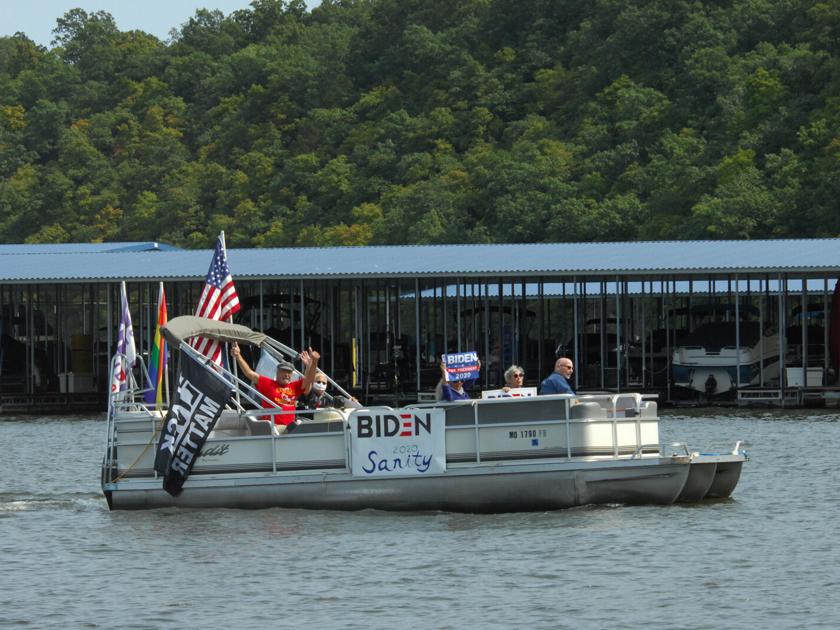 Photos Boatin With Biden Boat Parade At Lake Of The Ozarks Boating Lakeexpo Com