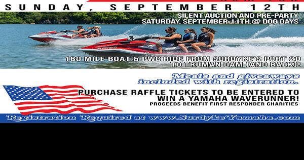 Epic PWC & Boat Ride To Truman Dam Will Honor 20th ...