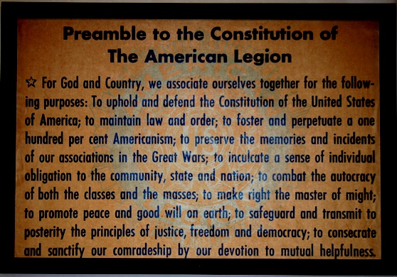 American Legion Preamble