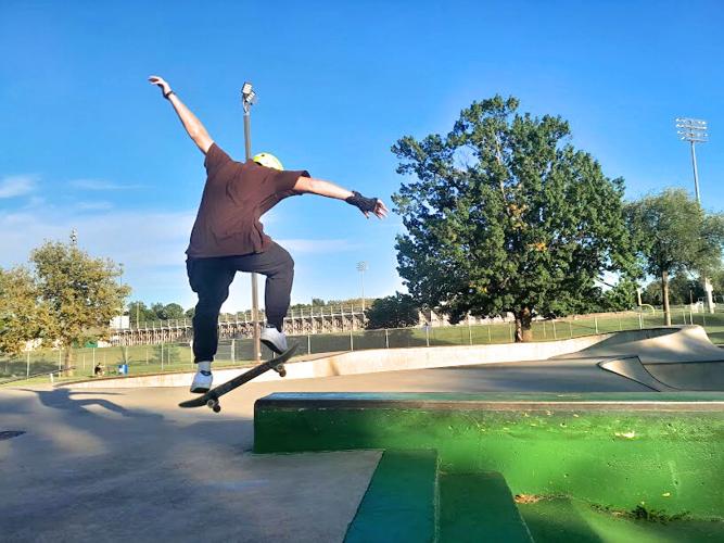 SK8 Renew Team Member Catches Air
