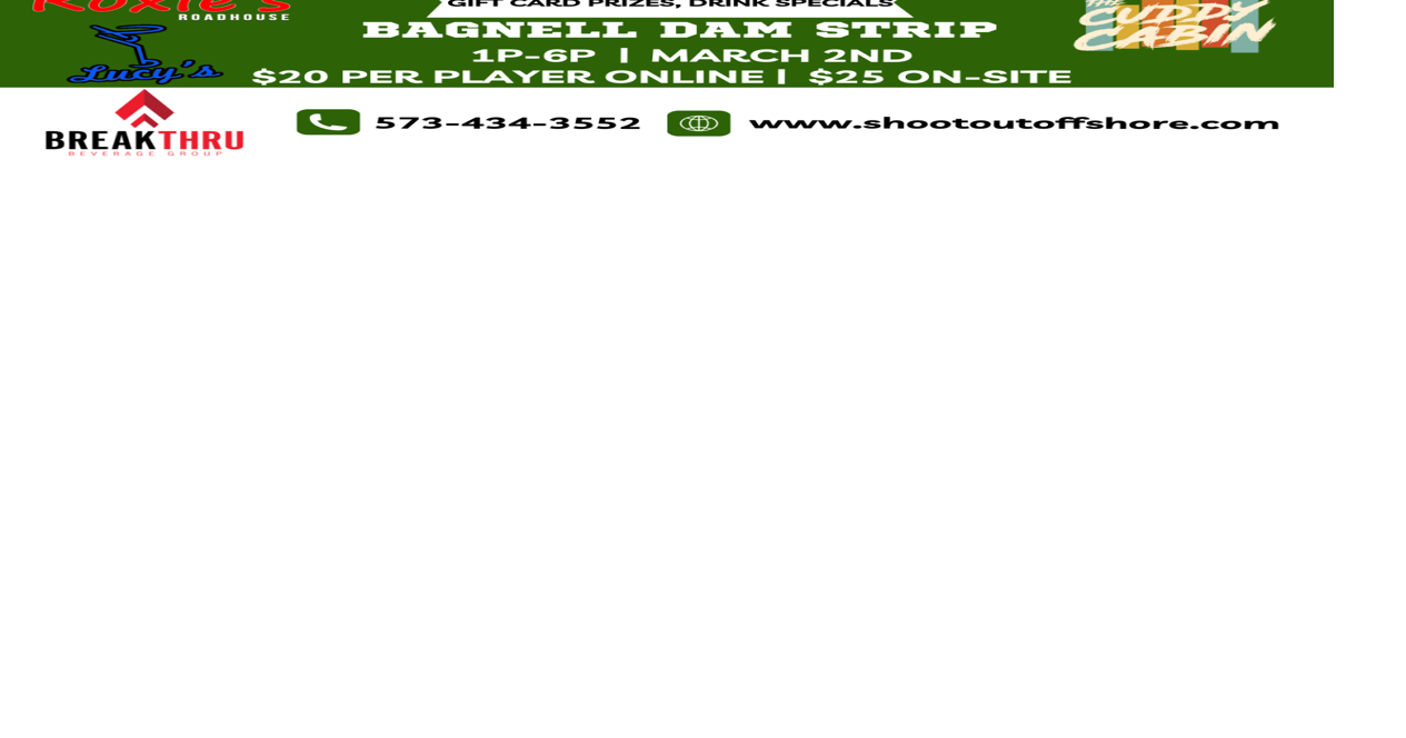 2024 Dam Putt Putt Tournament Events Calendar Lake of the Ozarks