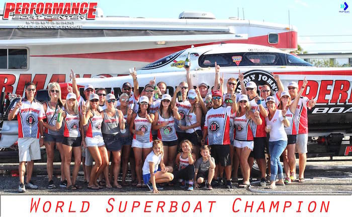 Celebrating A World Championship Win