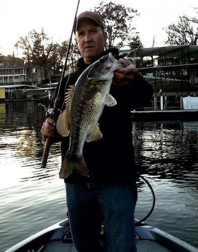 Catching kentucky bass