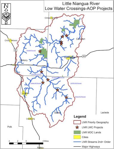 Niangua Darter Projects -- Rebuilding Low Water Crossings On The Niangua River