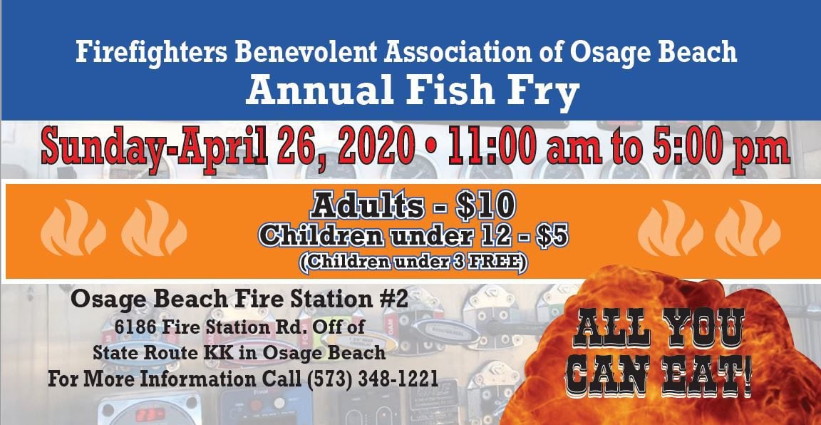 Postponed Annual Osage Beach Firefighters Fish Fry Charity Events Lakeexpo Com