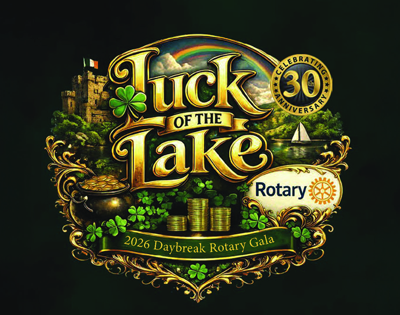 30th Rotary Gala - Luck of the Lake