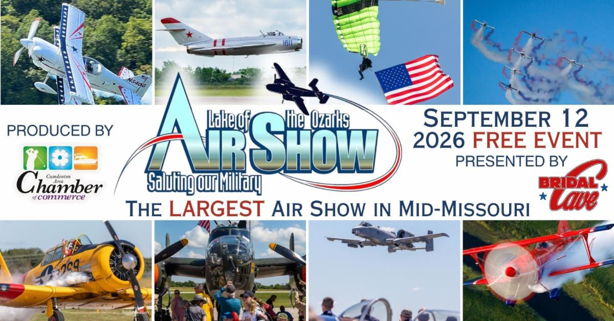 Bridal Cave Presents the Lake of the Ozarks Air Show