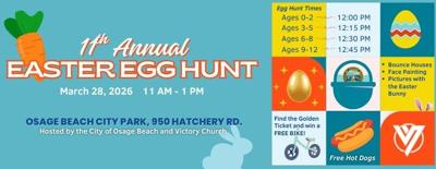11th Annual Easter Egg Hunt At Osage Beach City Park