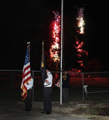 Fireworks At The 9/11 Tribute