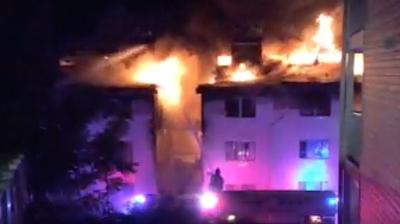 Fire At Compass Pointe Condos