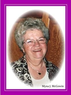 Myna Jane (Patterson) McGowin (November 25, 1940 - March 30, 2016)