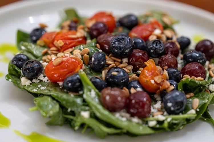 Blueberry & Arugula Salad