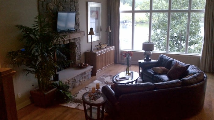 Inside of first home