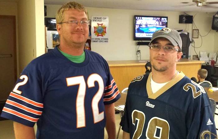 Hanging out at the VFW