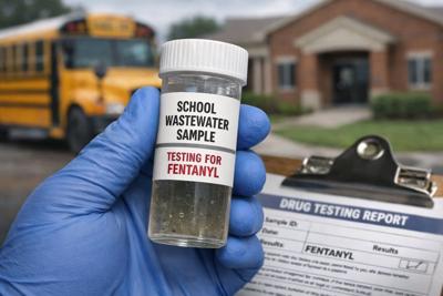 Testing for fentanyl in Missouri schools' wastewater