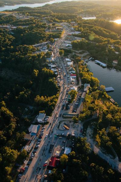 Bikefest on the Bagnell Dam Strip