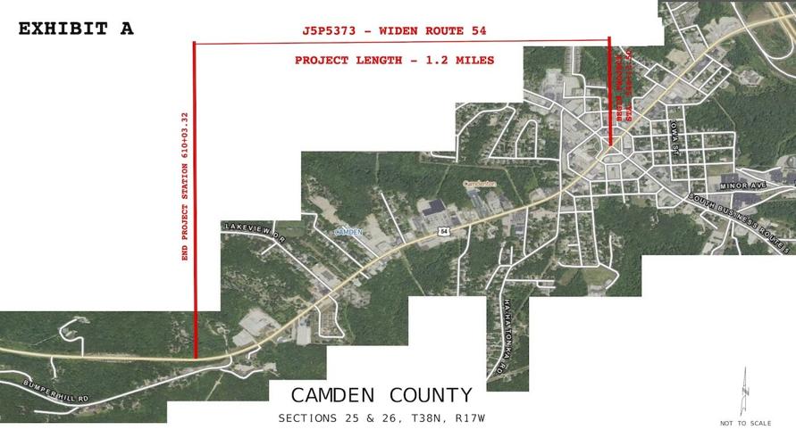 Widening Highway 54 In Camdenton