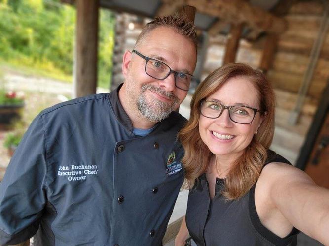 Jenna Fischer & John Buchanan at The Tavern at Trail's End