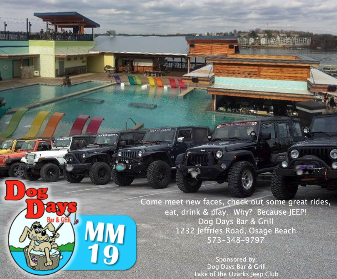 Jeep Invasion Second Tuesdays at Dog Days | Family Friendly | lakeexpo.com