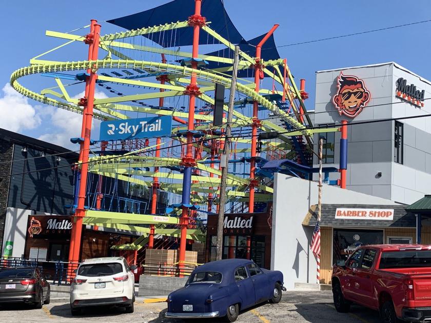 The Malted Monkey! Lake Ozark Ropes Course Opens This Weekend Lake of
