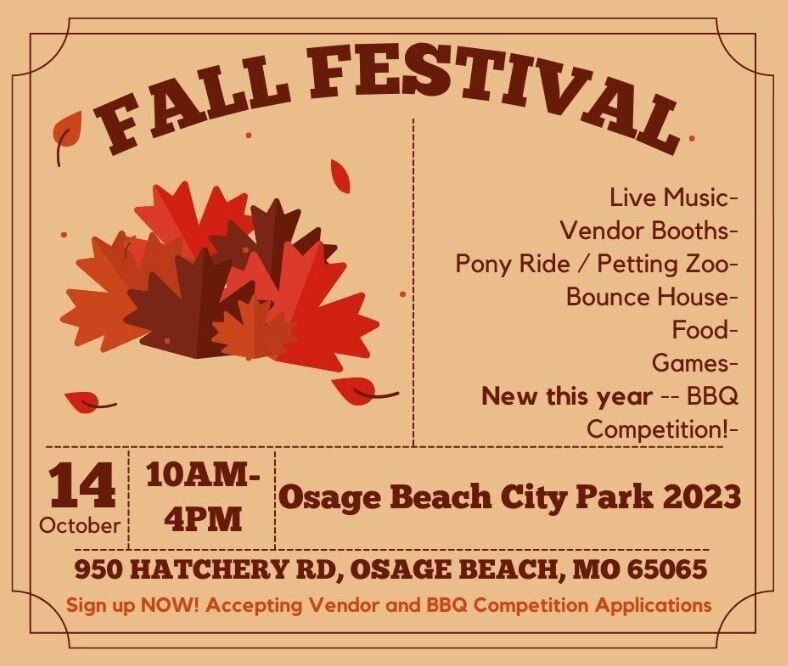 Annual City of Osage Beach Fall Festival Events