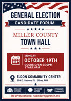 Miller County Town Hall - General Election Candidate Forum